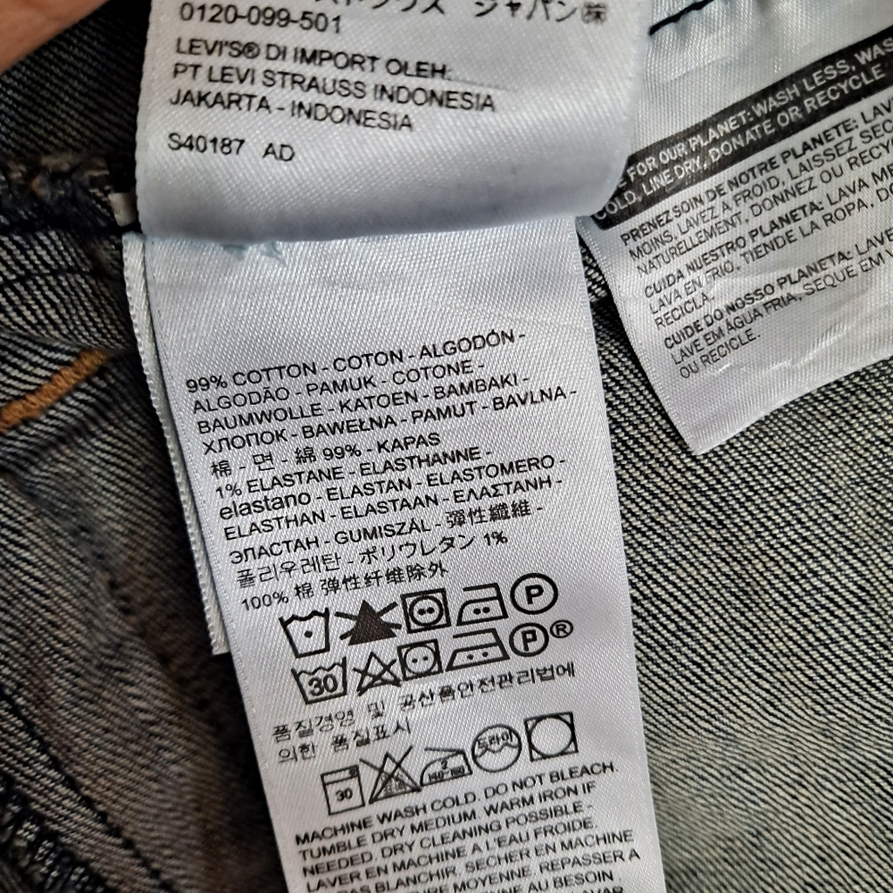 Artesian Levi's vest with sleeves attached - Picture 10 of 10